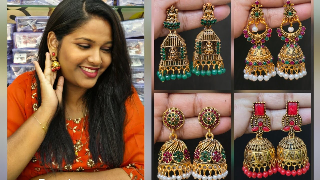 എല്ലാ തരം Jhumka Lovers ഉം ഓടി വായോ... Light Weight ല്‍ ഒത്തിരി Collections... WhatsApp 9447352493..