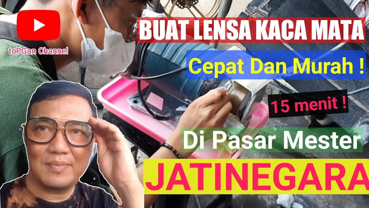 Делайте дешевые линзы для очков Progressive Plus в Pasar Mester Jatinegara @masakdong