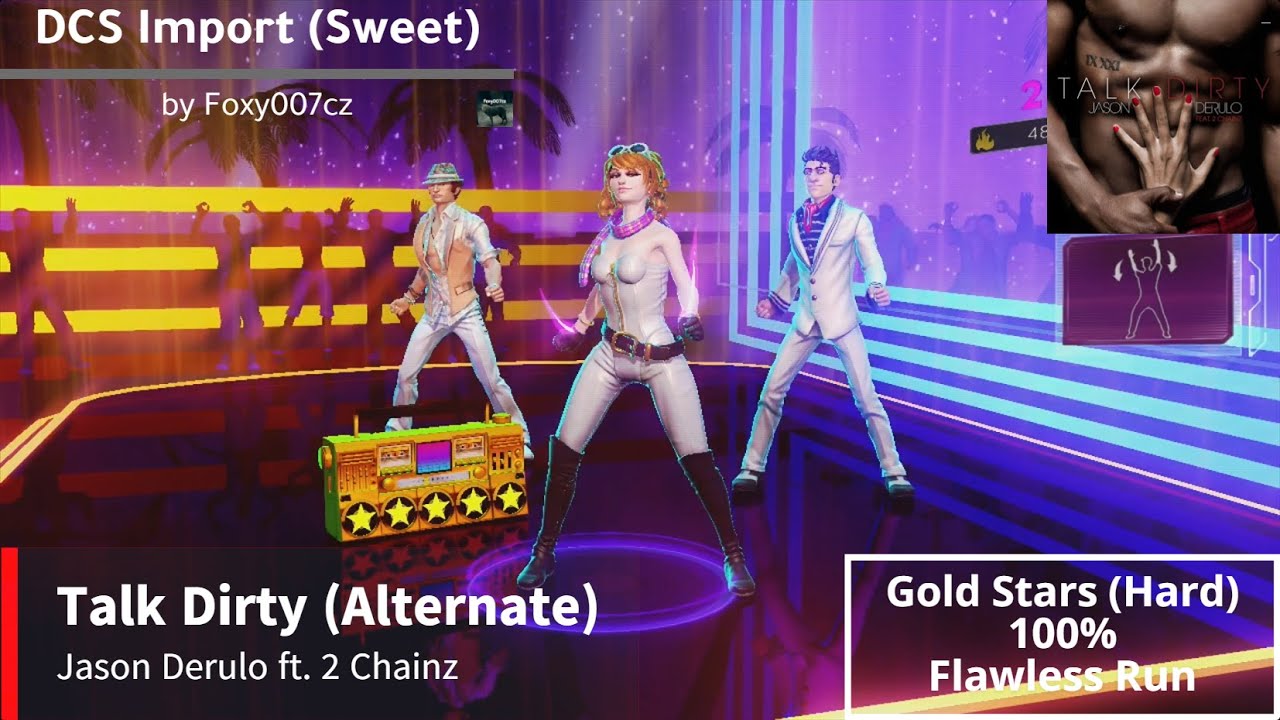 Dance Central 3 | Talk Dirty (Alternate) - Jason Derulo ft. 2 Chainz (Flawless Run)