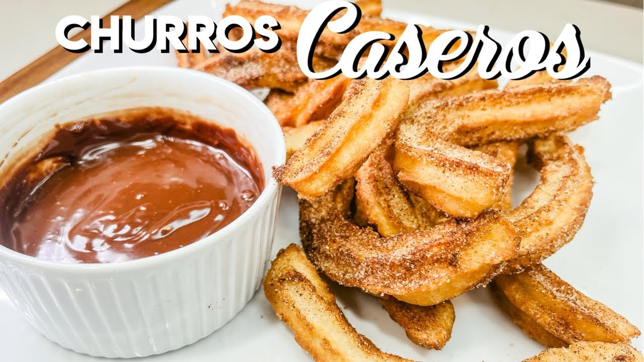 Como hacer churros caseros | fácil y rápido churros | Simple receta de churros