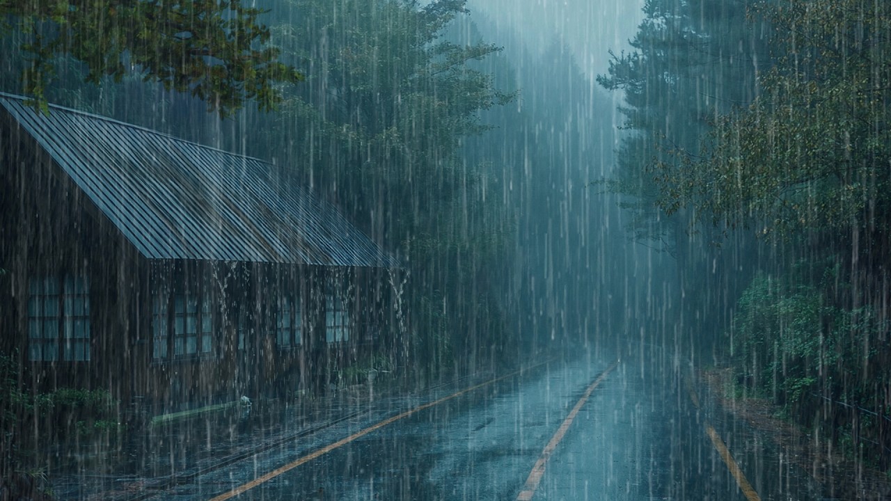 Sons de Chuva para Acalmar a Alma e Proporcionar Sono Tranquilo – Paz e Cura