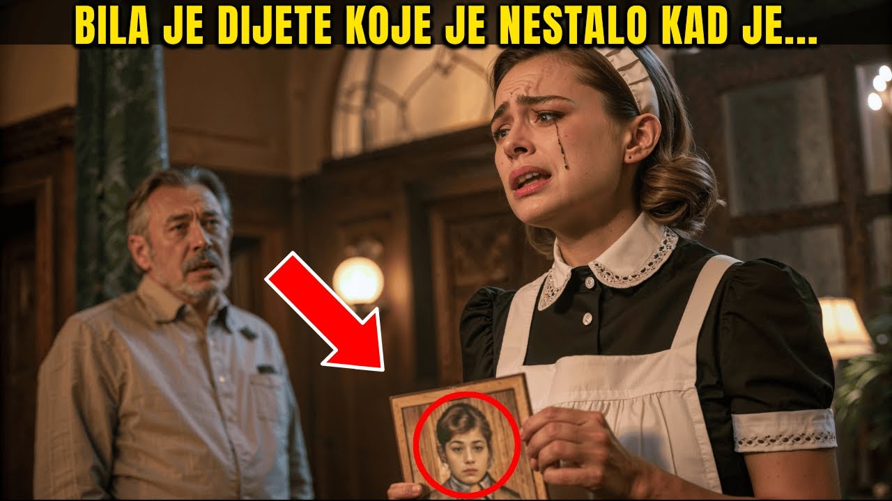 Spremačica je paralizirana kad je u luksuznoj vili vidjela dječju fotografiju u crnom okviru…