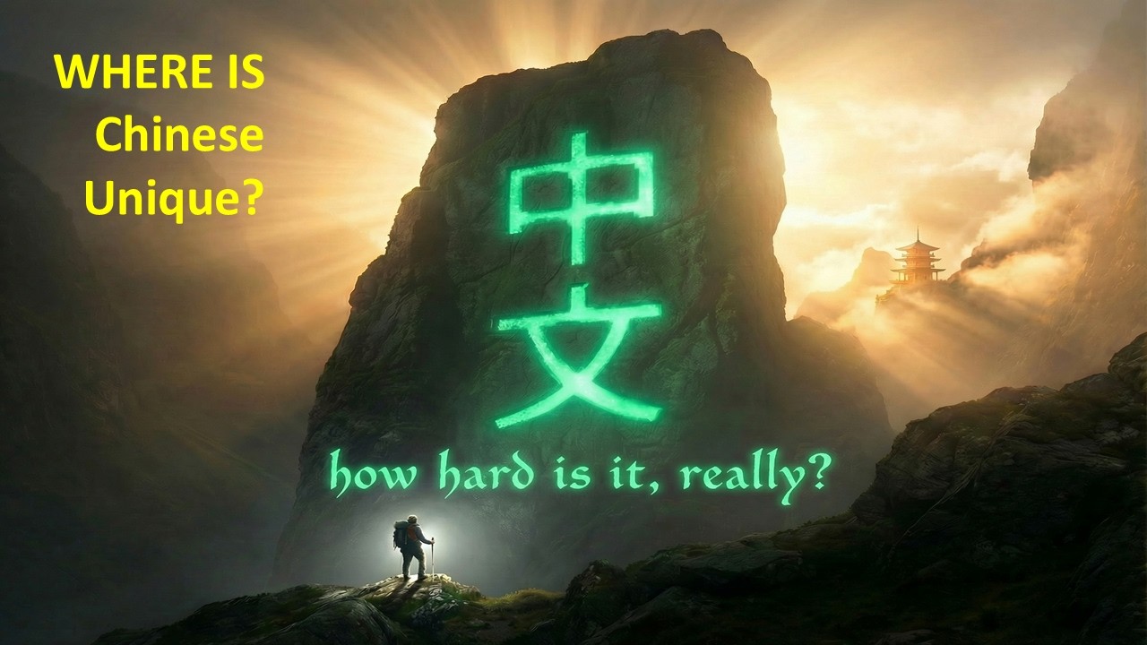 Why Chinese is hard to learn, and how to start.  Bilingual native explains learning Chinese.