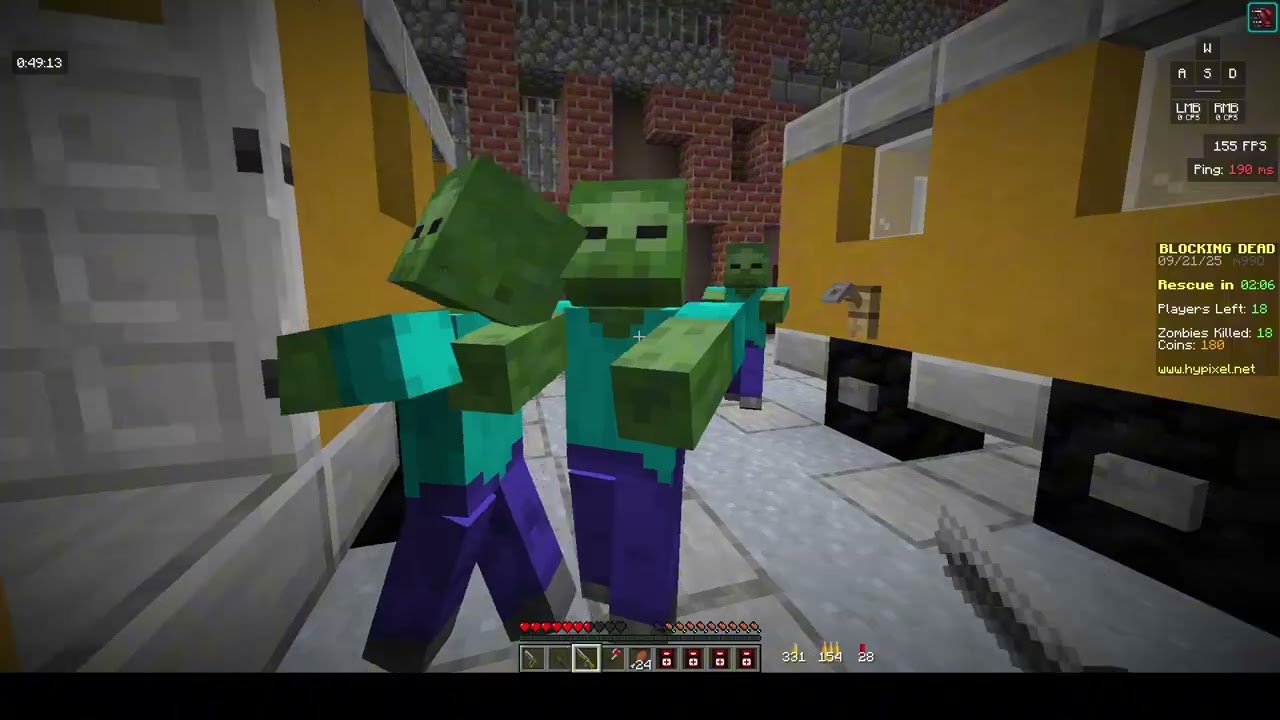 Hypixel Blocking Dead (random clip 27)