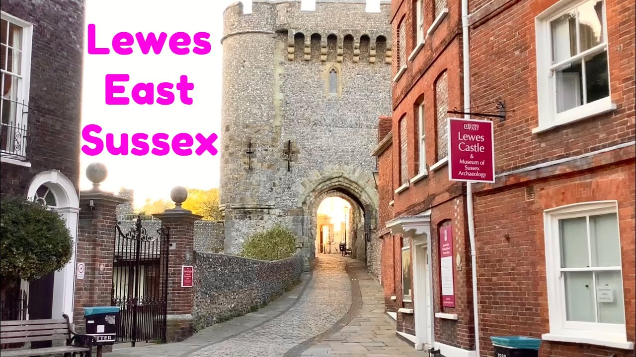 Lewes, LEWES EAST SUSSEX, medieval, picturesque, County town, Sussex towns, Castle, Gardens