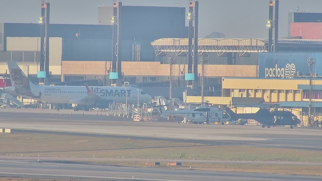 Chegada do Presidente Lula ao Vivo em Curitiba- Aeroporto Afonso Pena Ao Vivo (CWB/SBCT) 15/08/24