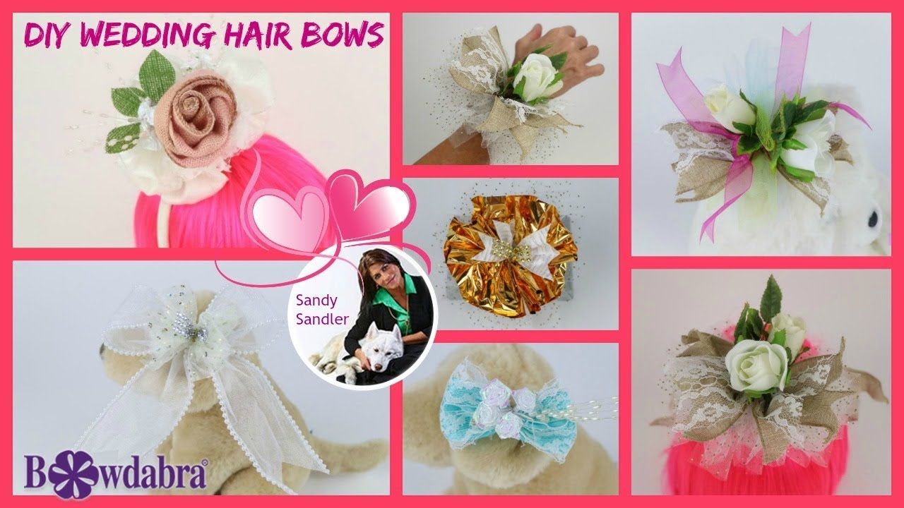 Worry Free DIY Wedding Bows and Ideas in Minutes