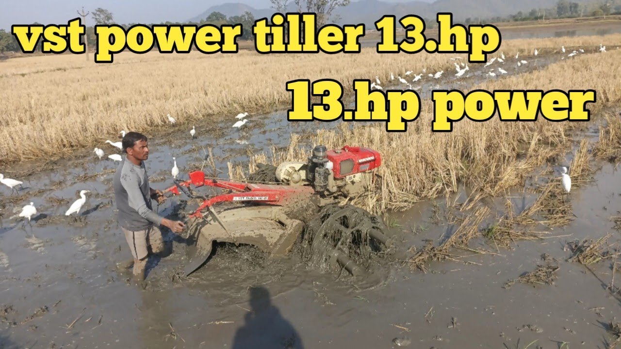 Vst power tiller 13hp// 13hp power🔥#tractor #powertiller #kisan #@SONUOFFICAL07 