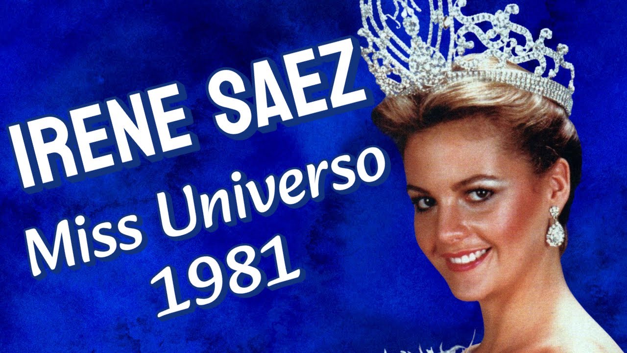 ✨👑Irene Sáez Conde Miss Universo 1981| La reina que quizo ser presidenta de Venezuela