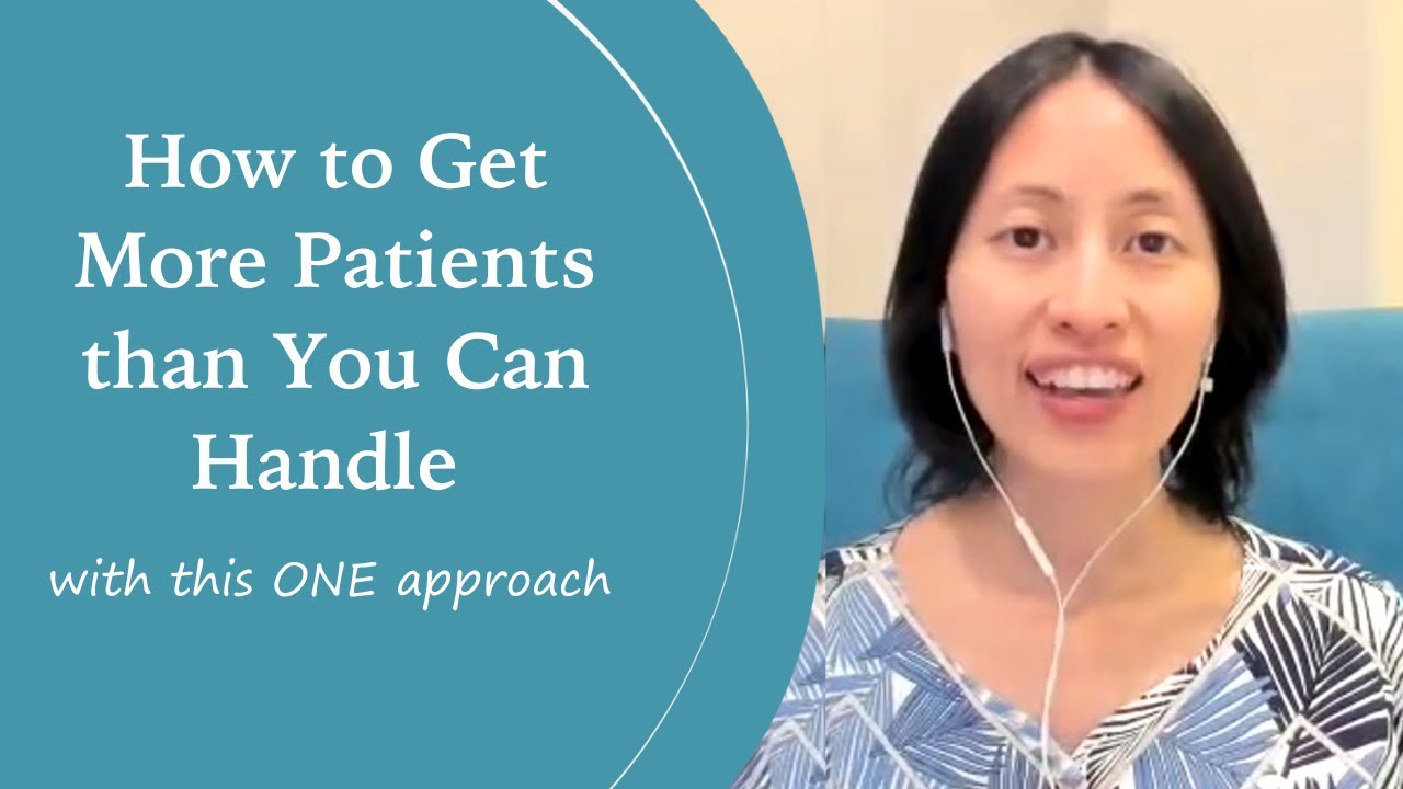 Holistic health practitioners👉How to get more patients than you can handle with this one approach