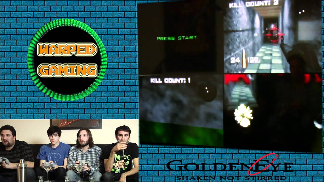 Warped Gaming - Goldeneye Shaken Not Stirred Part 2