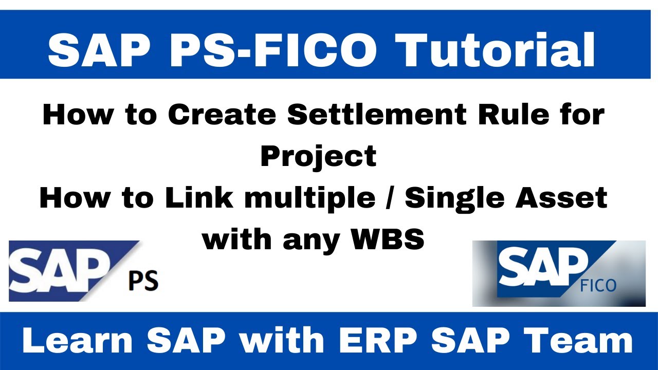 SAP T Code  CJIC &mdash; Maintain Project Settlement LIs II Create Project Settement Rule in SAP II