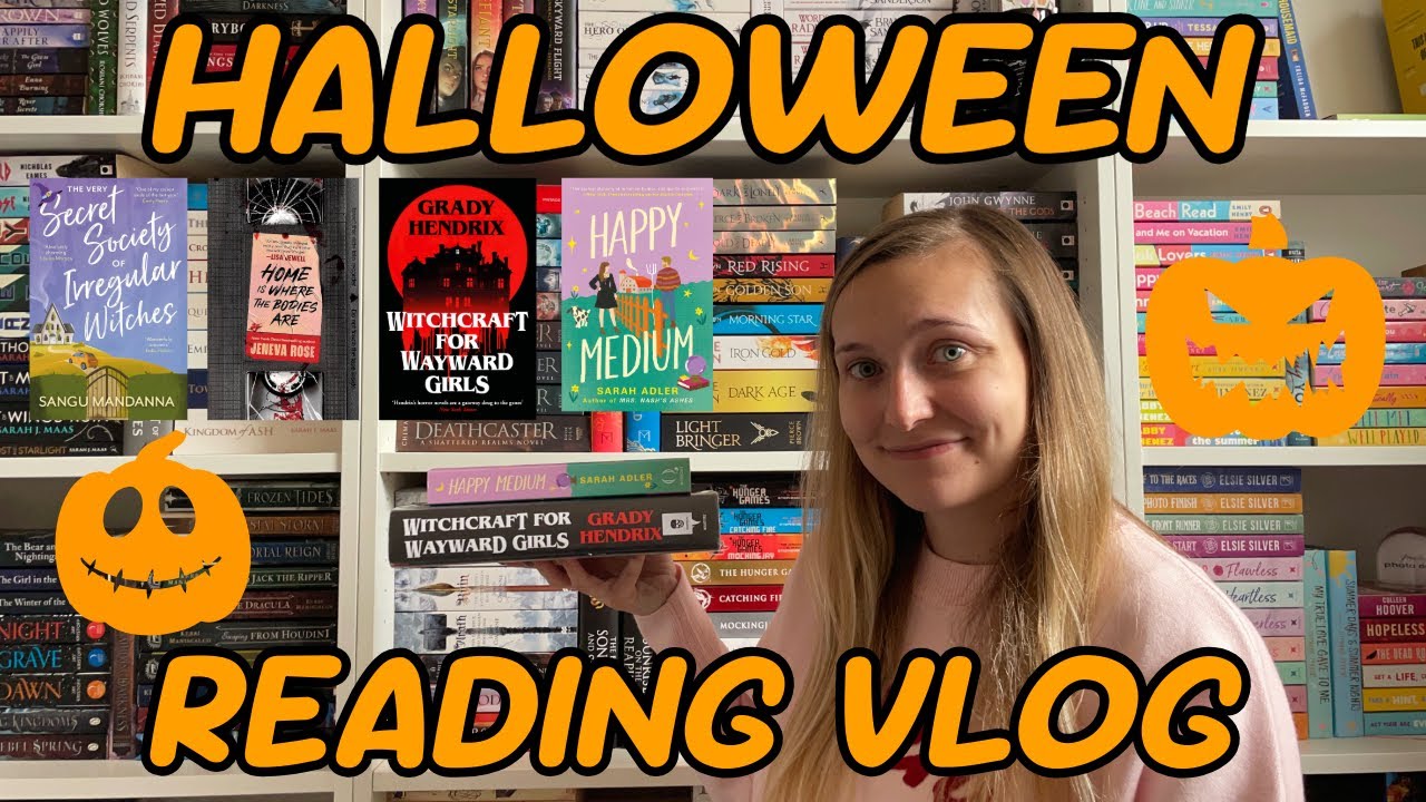 A Halloween Themed Reading Vlog!