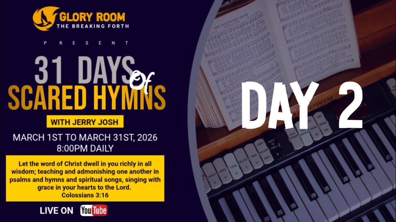 31 DAYS OF SACRED HYMNS || DAY 2 || HAVE YOU BEEN TO JESUS FOR THE CLEANSING BLOOD