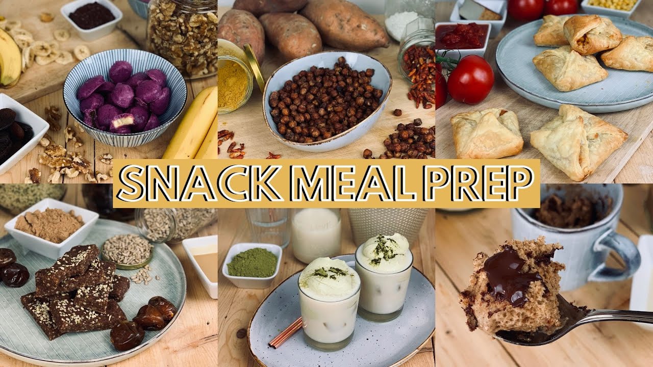 VEGANE SNACKS » Süße und herzhafte Rezepte