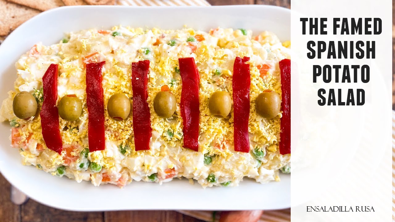 Hands-Down the BEST Potato Salad EVER | Spanish Ensaladilla Rusa Recipe
