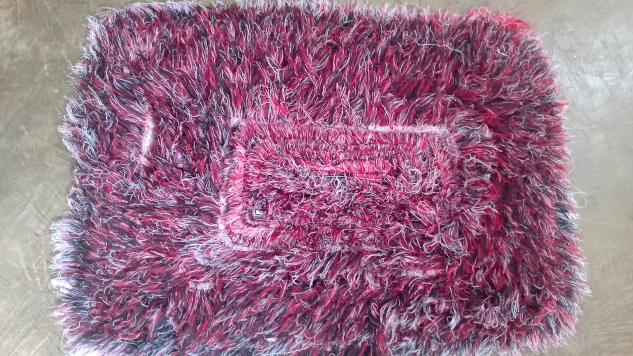 faça vc mesma este tapete de tirela,fácil ,lindo ,♥️♥️