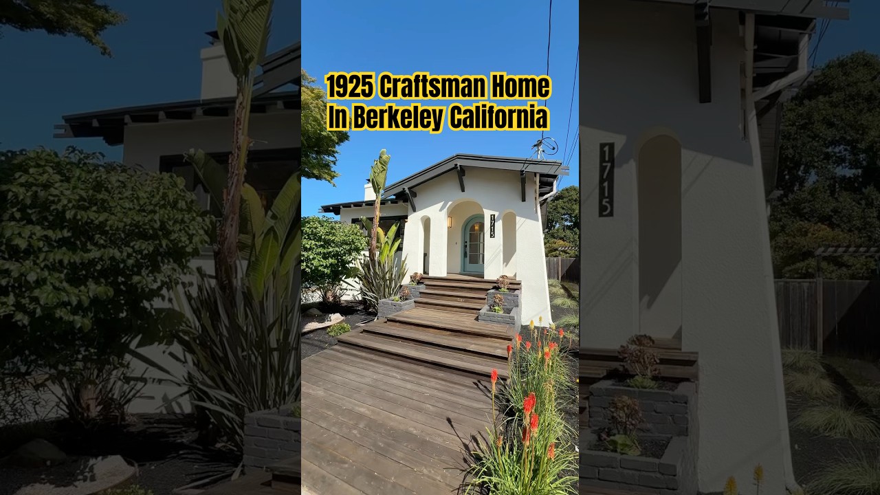 1925 Craftsman Home With ADU In Berkeley California #housetour #bayarea #berkeley #eastbay #hometour