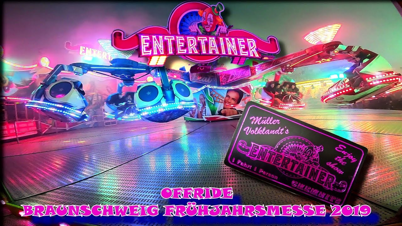 ENTERTAINER MÜLLER -  VOLKLANDT KIRMES OFFRIDE KERMIS BRAUNSCHWEIG FRÜHJAHRSMESSE 2019