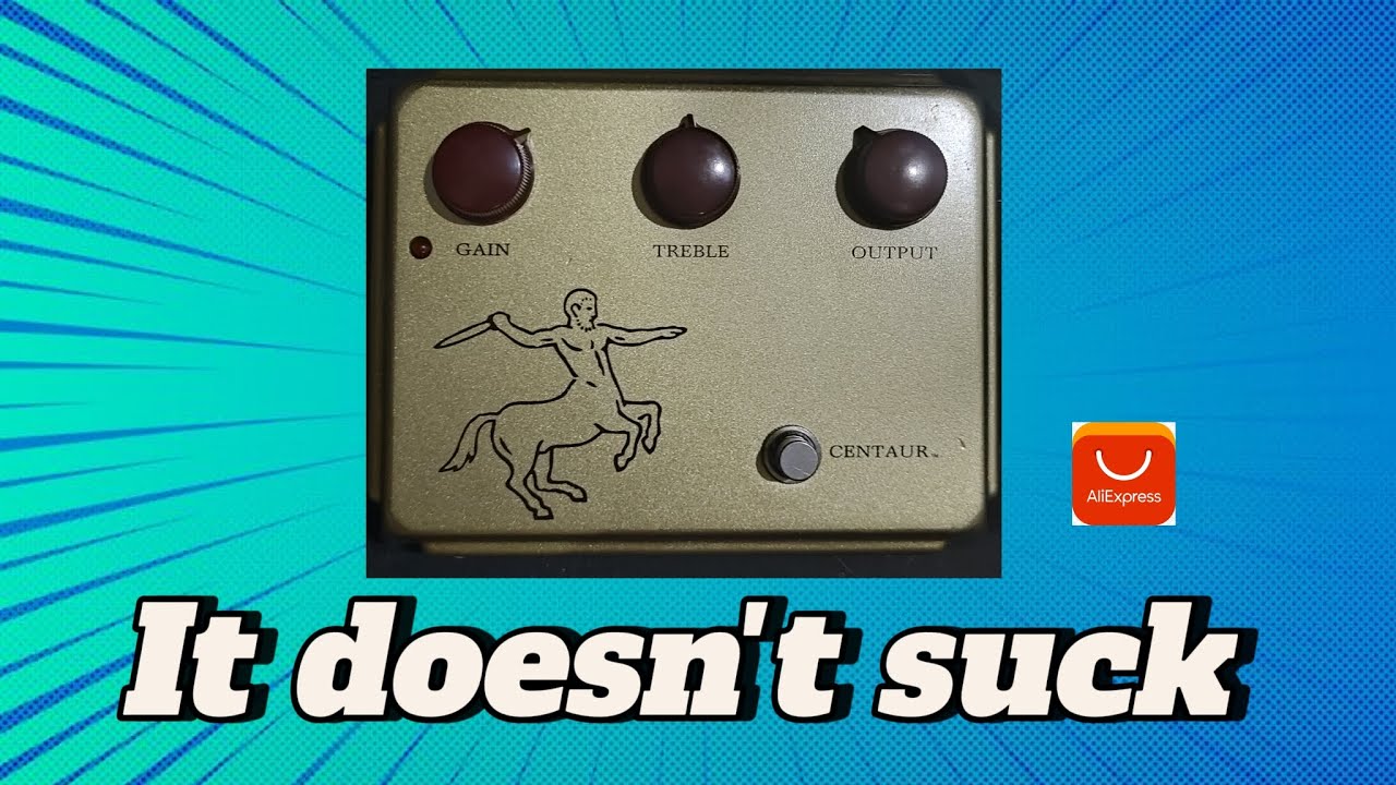 I bought a Klon Centaur from AliExpress and...