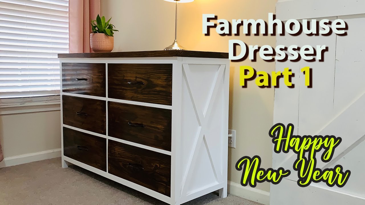 Farmhouse Dresser Part 1 / Easy DIY Woodworking Project Idea