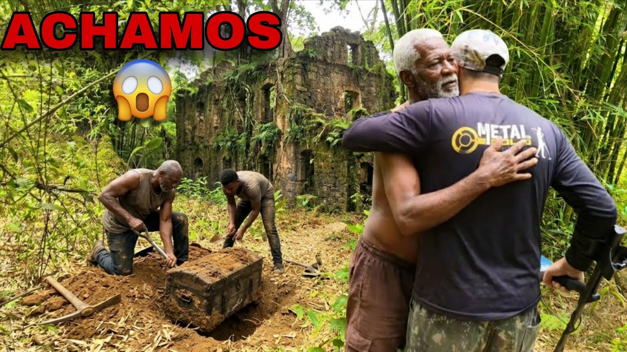 Achamos muitos objetos num local de escravidão!