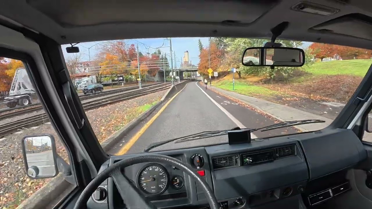 Mercedes MB100D POV Test Drive