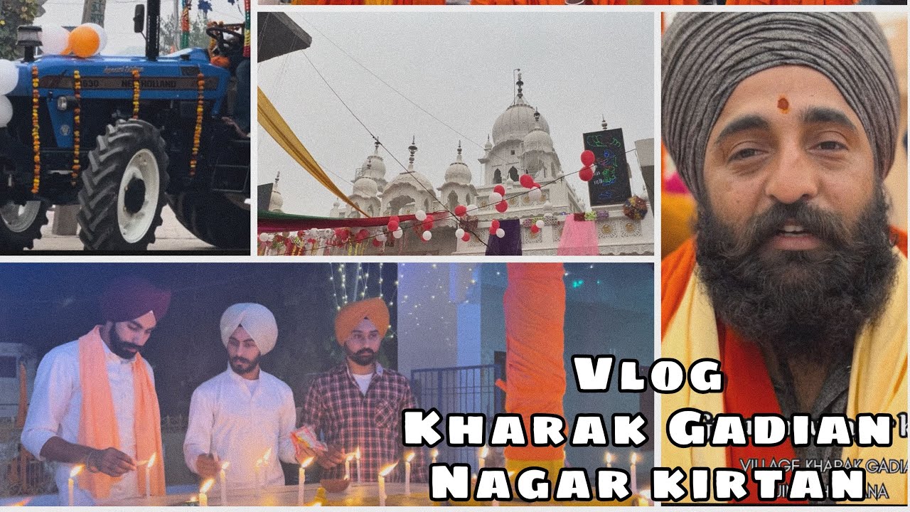 Vlog Gurupurav Nagar Kirtan Kharak Gadian Jind Haryana