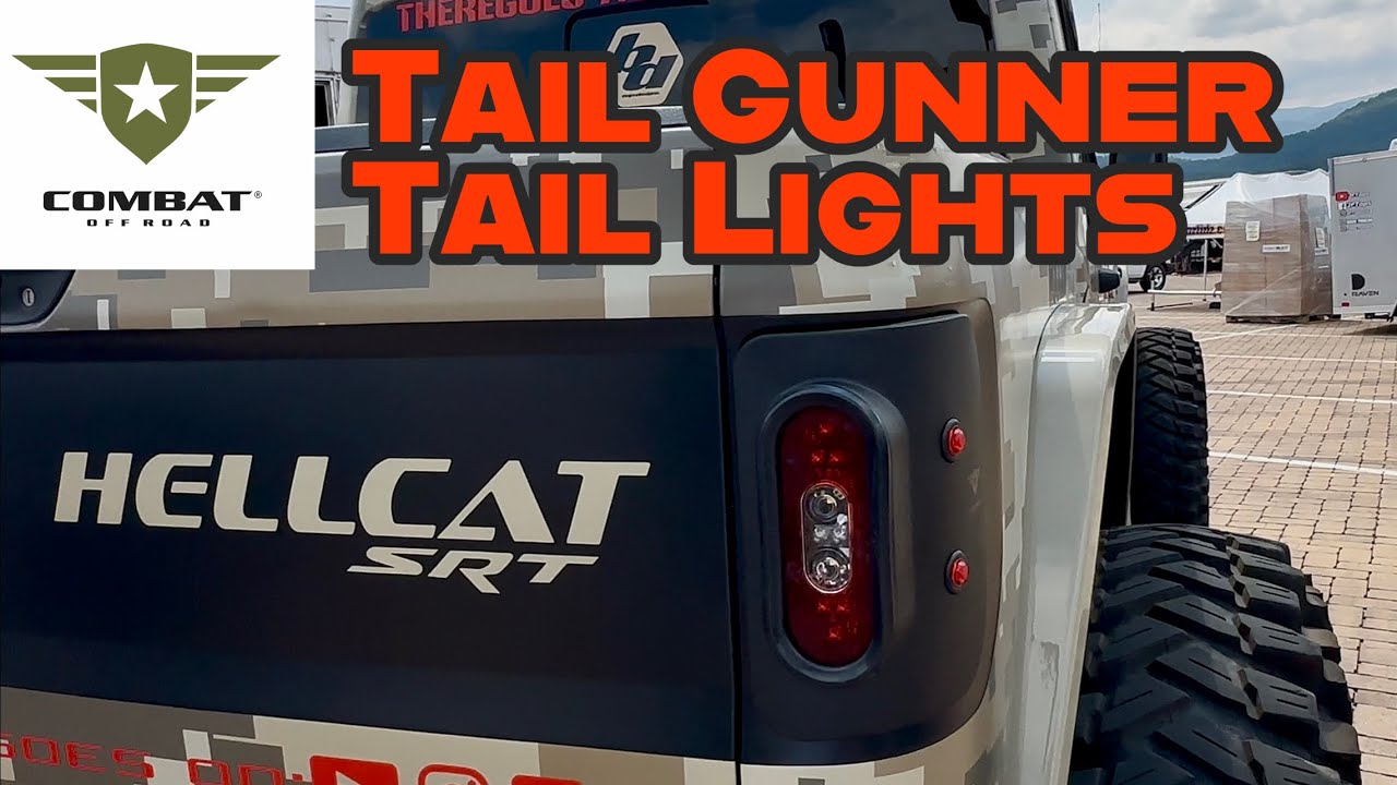 Combat Off Road Tail Gunner Tail Light Instal/Overview  