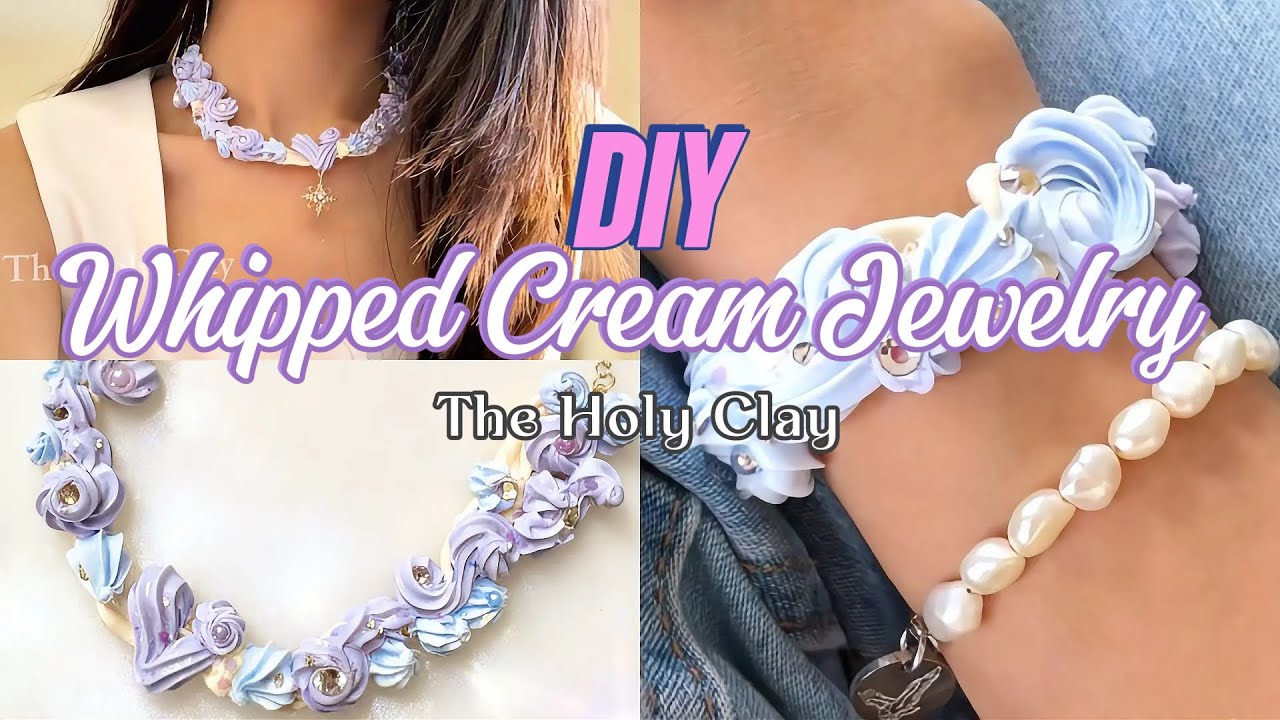 Air Dry Clay Jewelry | Small Clay Business | The Holy Clay Necklace✨