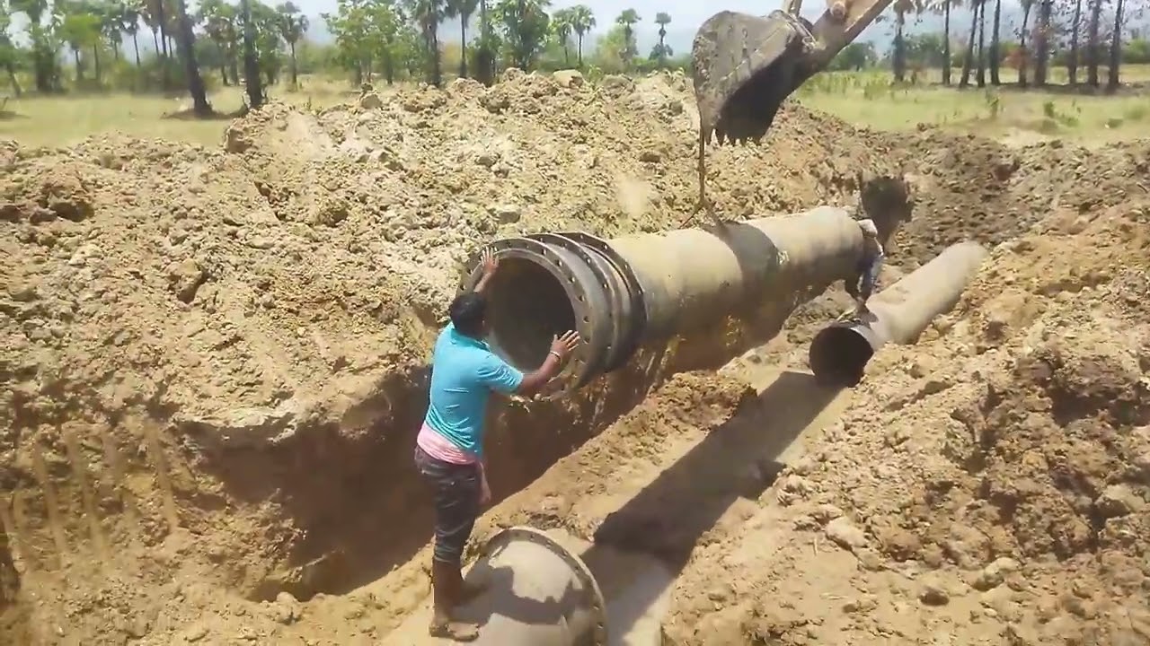 DI 700 mm dia Dismantling Jointing How to Fixing @engineeringnewstv1982