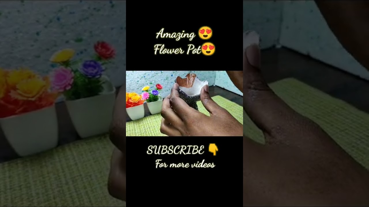 Flower Pot with waste Bottle | #Viral #Shorts #yt_shorts_india