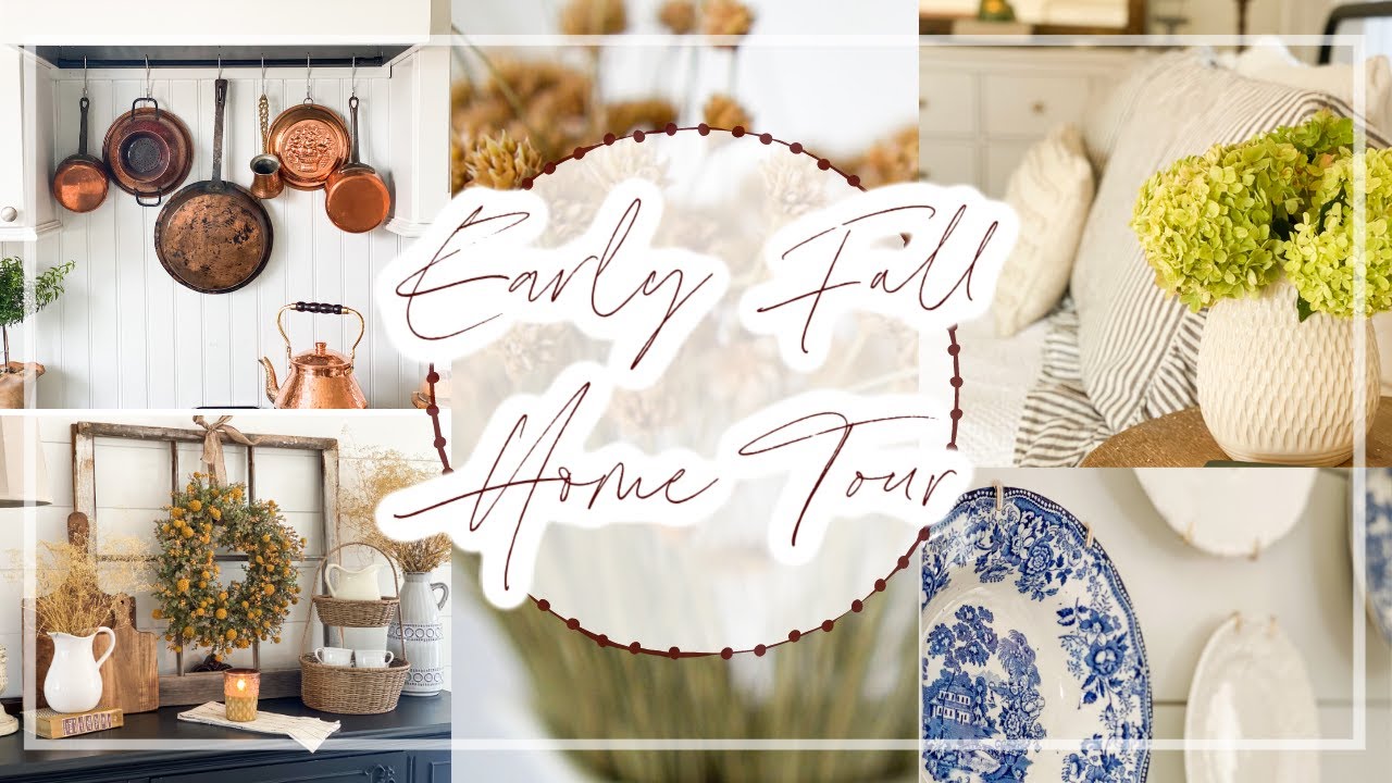 Early Fall Home Tour 2021 | Farmhouse Decorating Ideas + Home Updates
