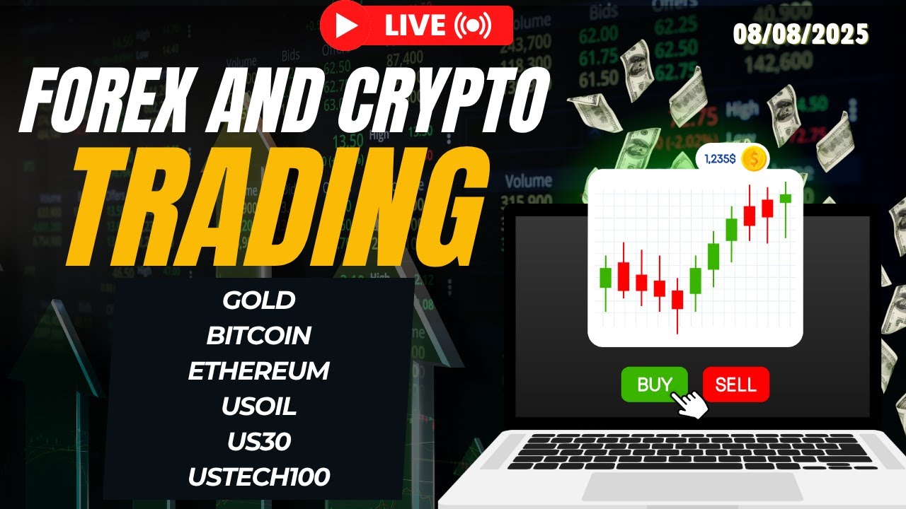 LIVE FOREX AND CRYPTO ANALYSIS | MONEY MAGNET
