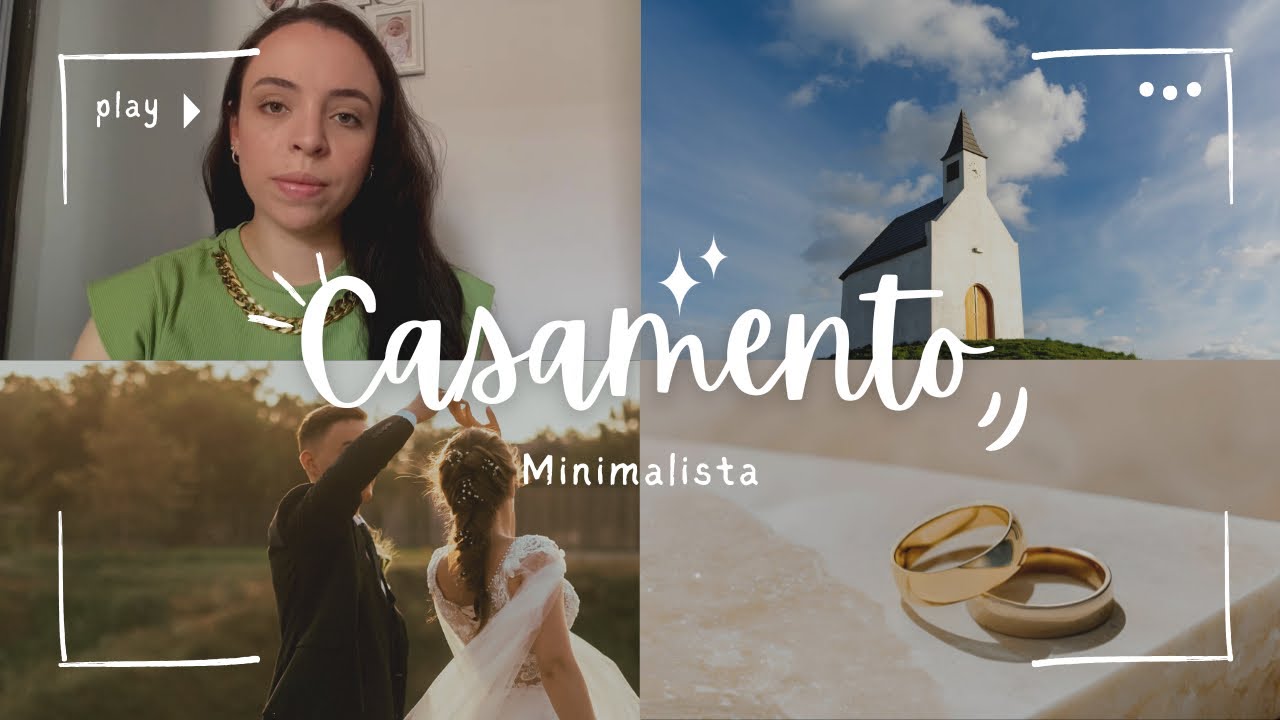 Meu casamento MINIMALISTA! Vou economizar muito! Caso dia 30/05/26