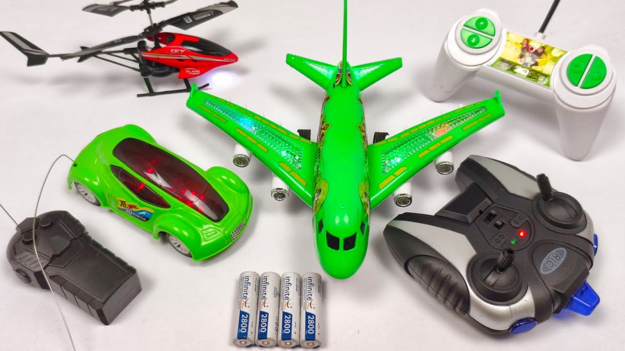 Radio Control AEROBUS and 3D Lights Rc Car | Rc Helicopter | aeroplane | Aerobus | Airplane | Plane