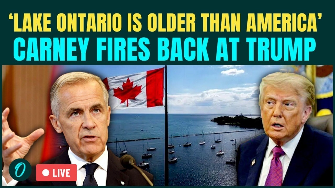 &lsquo;Trump HUMILIATED!&rsquo; LIVE: Mark Carney Launches Brutal Counterattack Over Lake Ontario Remark