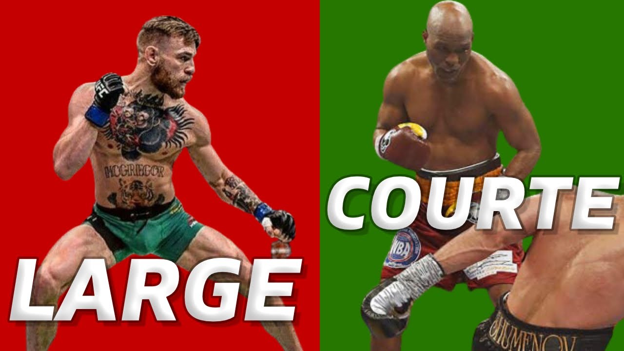 QUEL EST LA MEILLEURE POSTURE DE BOXE POUR ÊTRE REDOUTABLE ? (LARGE OU COURTE)