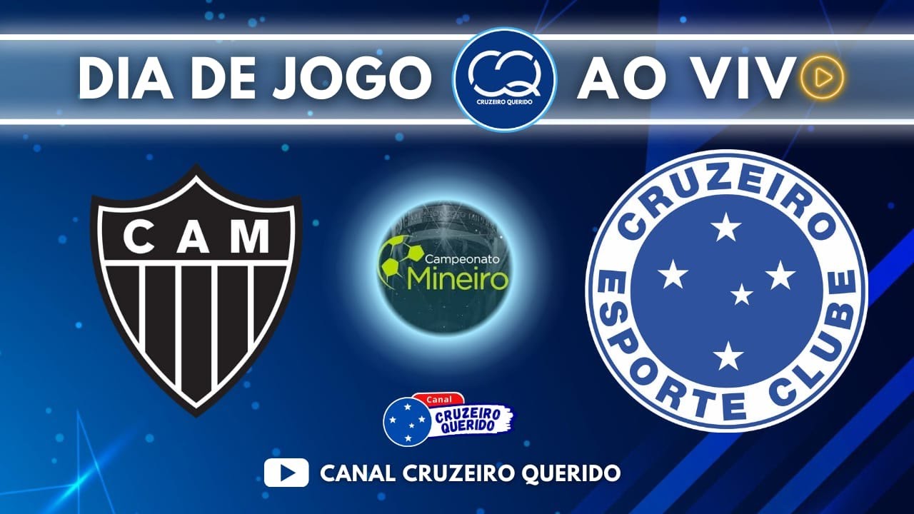 🔴 DIA DE JOGO AO VIVO | ATLÉTICO MG X CRUZEIRO | CAMPEONATO MINEIRO 5°RODADA.