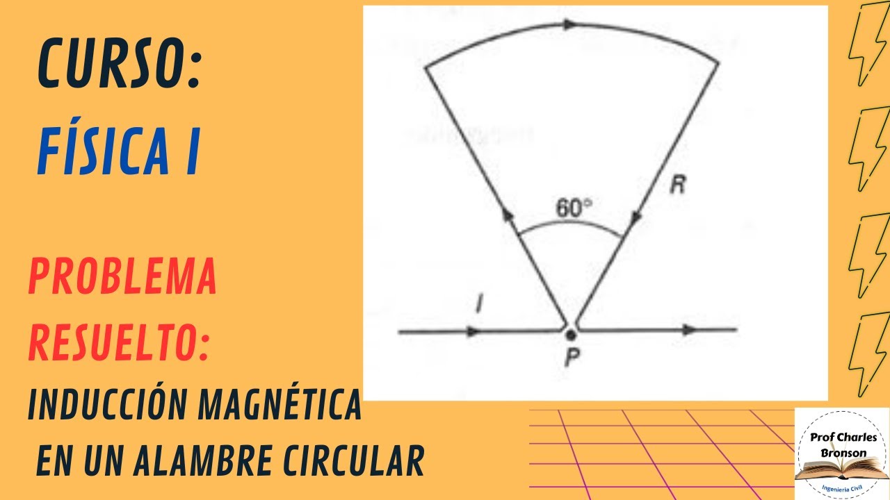 Inducción Magnética en un alambre circular