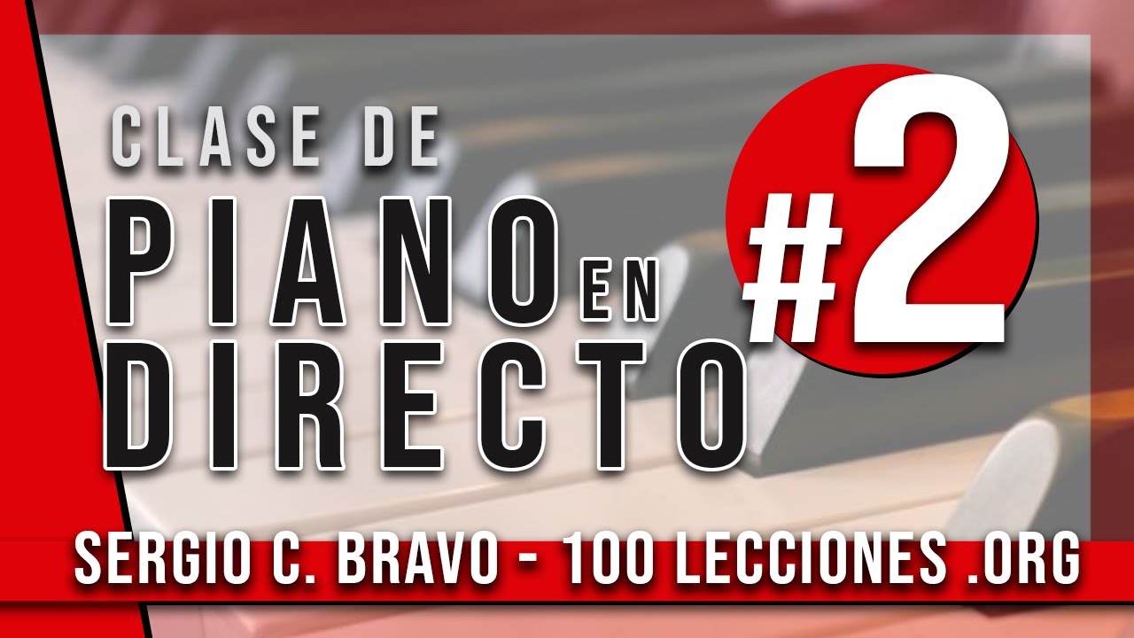 🔴 Clase de Piano #2 - Los primeros Acordes. Qué son y como tocar acordes en piano.