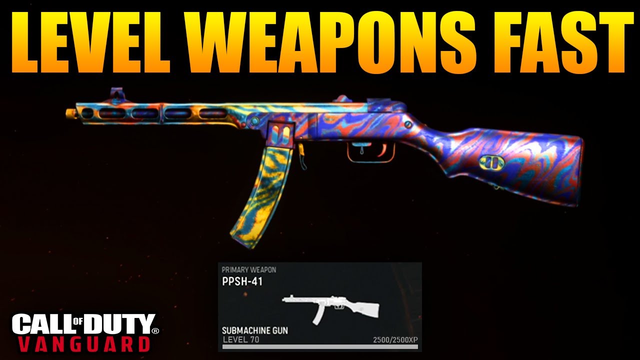 Call of Duty Vanguard: Fastest Way To Level Weapons (Gun XP Fast)