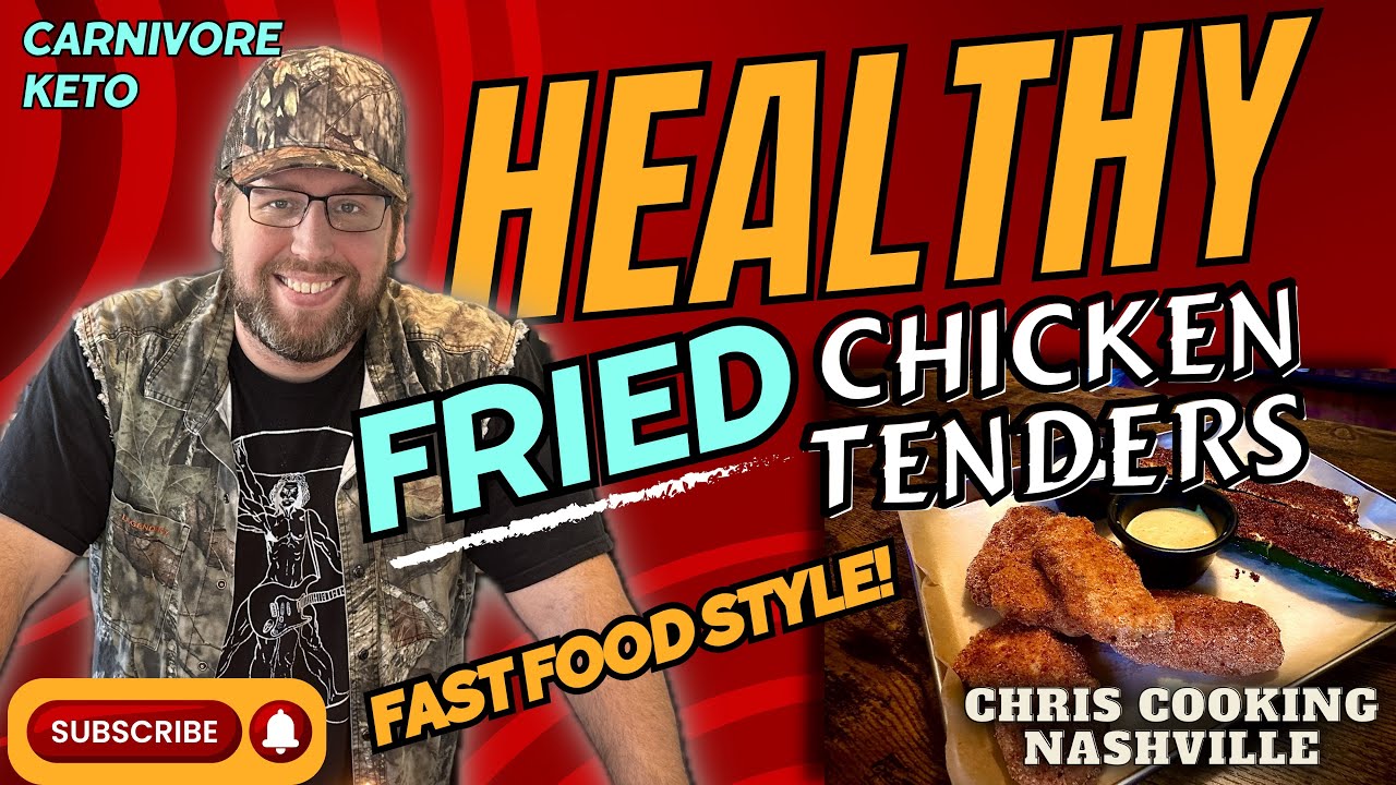 ‼️🍗ЗДОРОВЫЙ ФАСТФУД?! Низкоуглеводные/кето/хищные куриные стрипсы дома🍗‼️