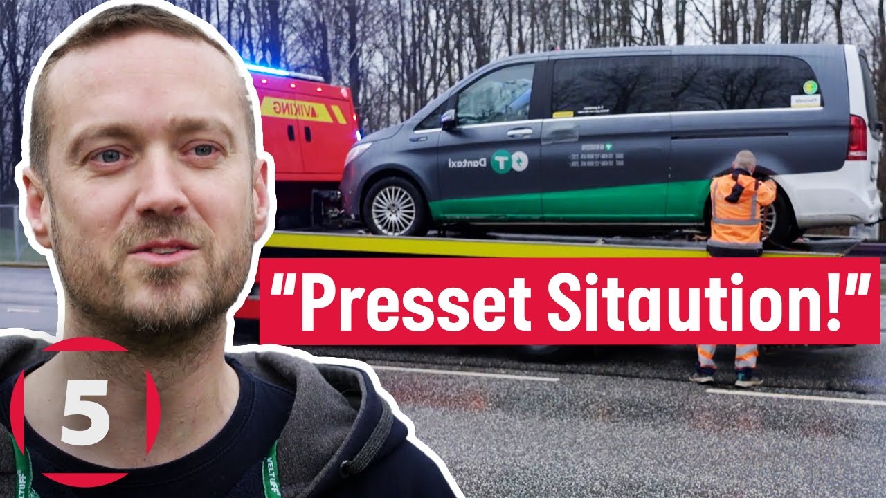 Kasper hjælper taxa der stopper midt i kryds! | Vejens Helte | Kanal 5 Danmark