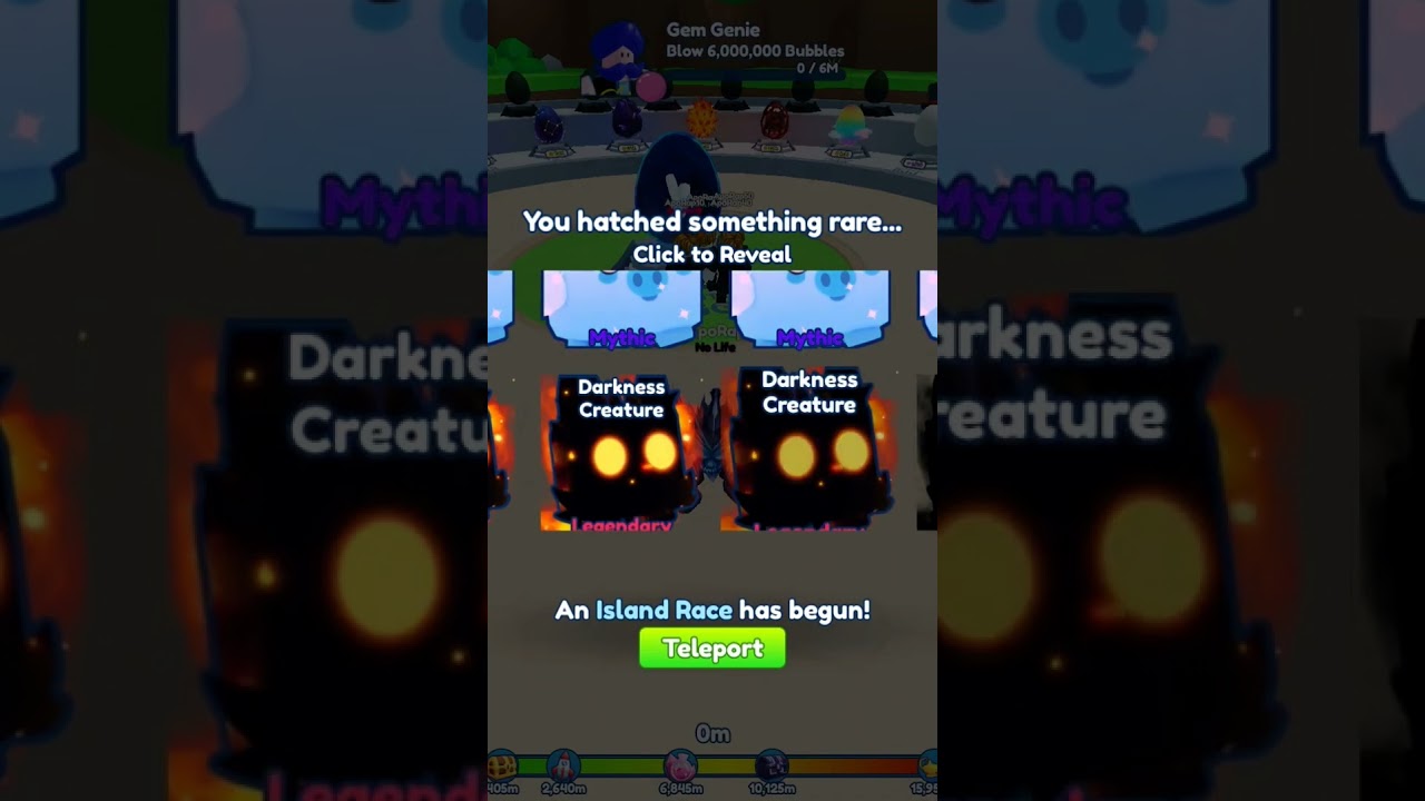 I FINALLY HATCHED MY FIRST SECRET AFTER 5.5M EGGS OVERNIGHT? BUBBLE GUM SIMULATOR BGSI #roblox #bgsi