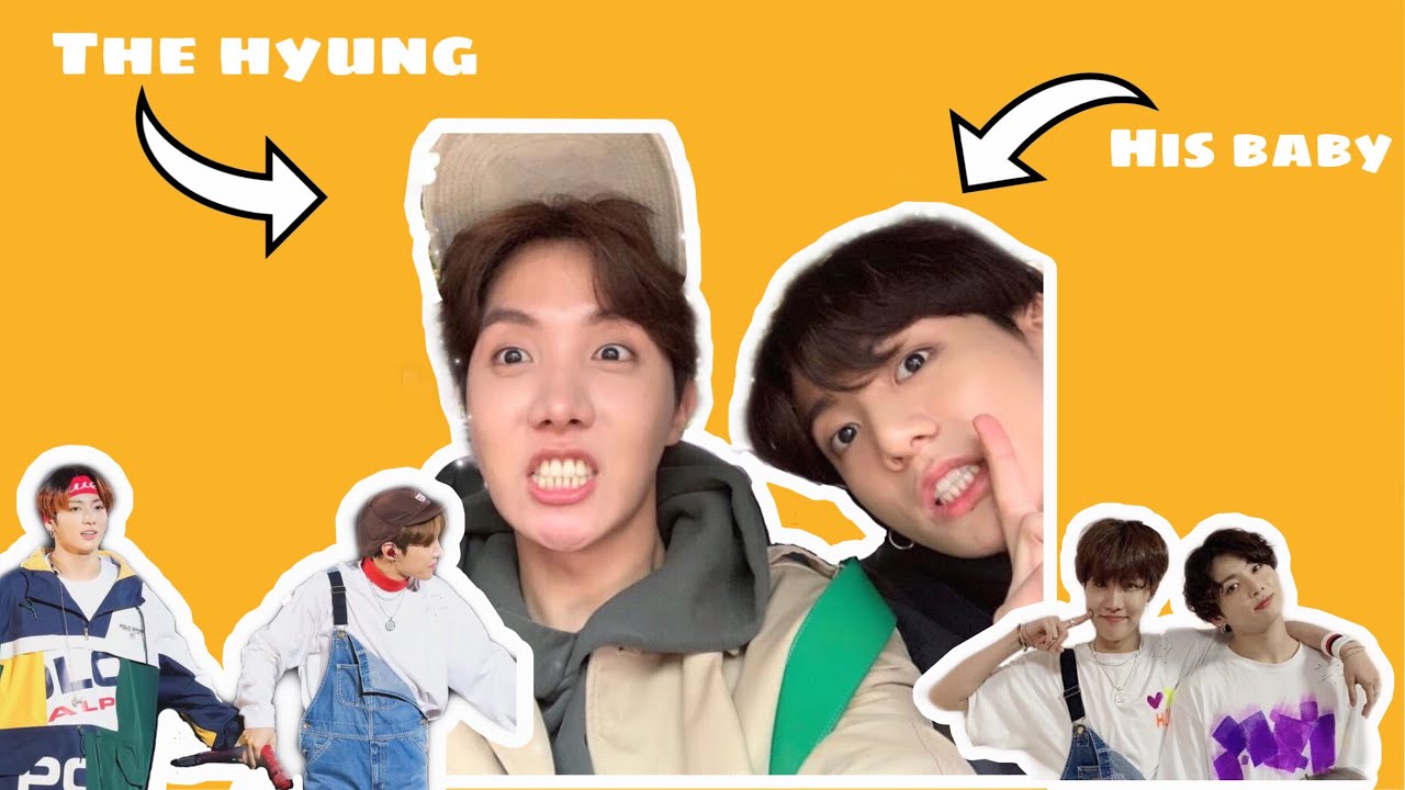 Jungkook being jhope’s big baby | hopekook