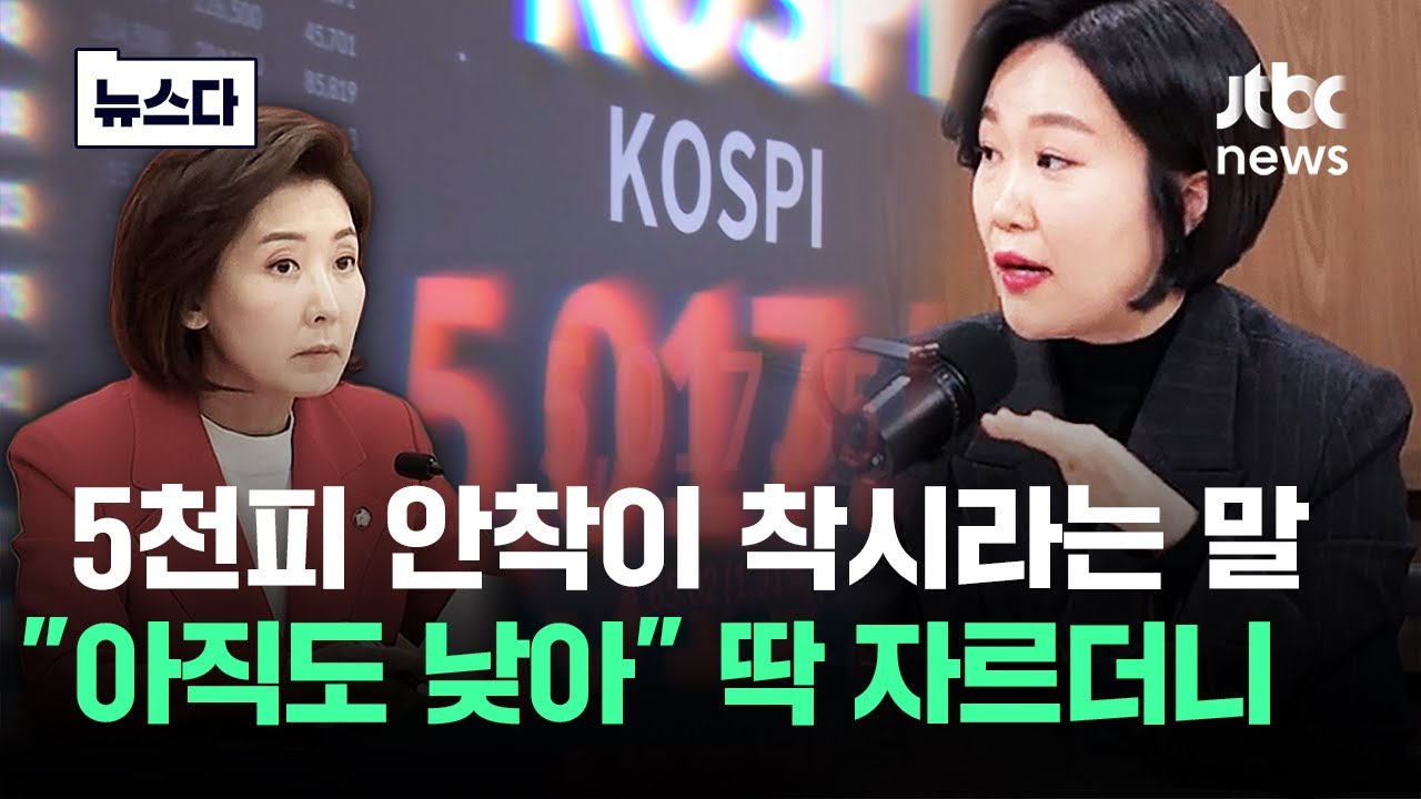 '코스피 5천 착시' 주장에 