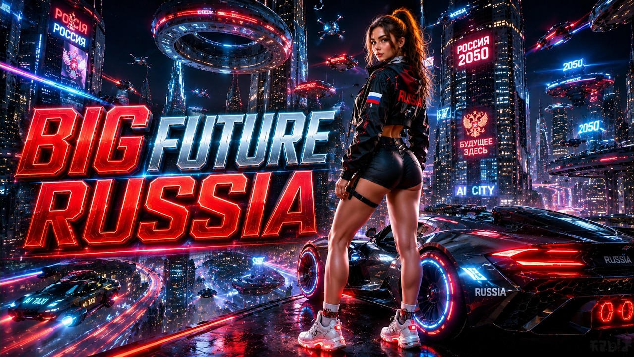 Futuristic Russia 2050 🇷🇺 | Advanced Technology, Smart Infrastructure & Sci-Fi City (8K)