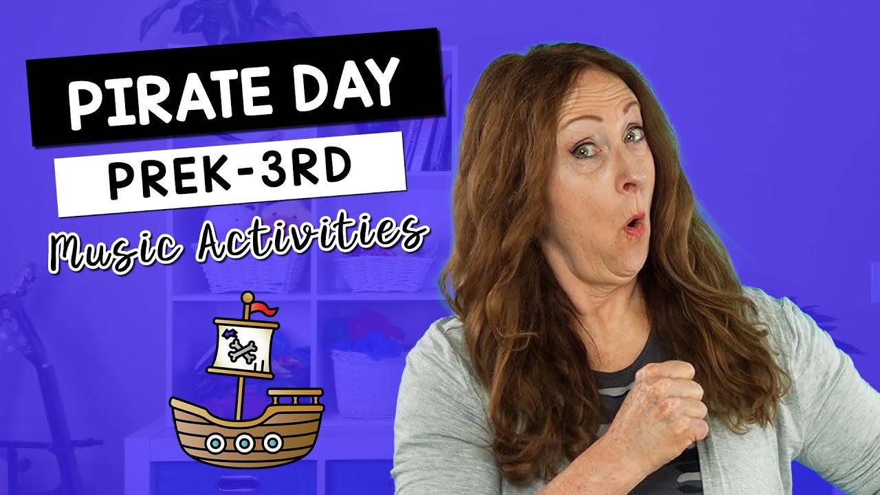 Pirate Music and Movement Activities Tutorial |Preschool , Kindergarten, Music, Homeschool Teachers