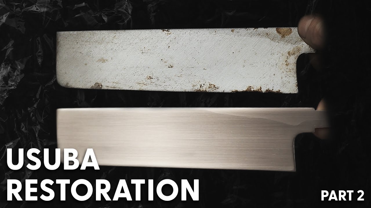 Usuba restoration PART 2 - Working on the Ura